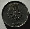 1 пфенниг 1949г  Германия (переходный период), A.  алюминий,  состояние VF+. - Мир монет