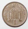1 пенни 1973г. Великобритания, состояние VF - Мир монет
