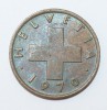 1 раппен 1970г. Швейцария, бронза,состояние VF - Мир монет