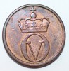 2 эре 1966 г. Норвегия, Глухарь, бронза,состояние UNC - Мир монет