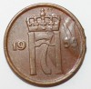 2 эре 1956г. Норвегия,  бронза,состояние VF - Мир монет