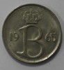 25 сантимов 1965г. Бельгия, никель, состояние XF. - Мир монет