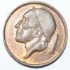 50 сантимов  1957г. Бельгия, бронза, состояние ХF. - Мир монет