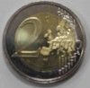 2 евро 2015г. Литва. 30 лет флагу Европы, состояние UNC - Мир монет