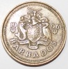 5 центов 1996г. Барбадос, состояние VF-XF - Мир монет