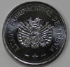 10 сентаво 1987г. Боливия, состояние UNC. - Мир монет
