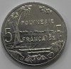 5 франков 2008г. Французская Полинезия,состояние UNC - Мир монет