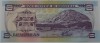 Банкнота 2 лемпира 2014г. Гондурас, новый тип с кодом Брейля для слепых,состояние UNC - Мир монет