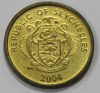 1 цент 2004г. Сейшелы, Краб, состояние aUNC - Мир монет