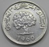 1 миллим 1960г. Тунис, состояние UNC - Мир монет
