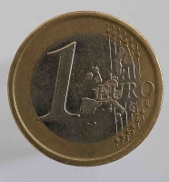  1 евро 2003 г Испания . состояние VF - Мир монет