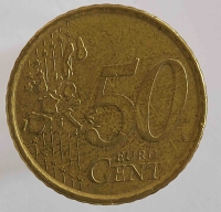 50 евроцентов 1999.г.Испания .  состояние VF - Мир монет