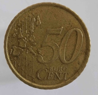 50 евроцентов 2000.г.Испания .  состояние VF - Мир монет
