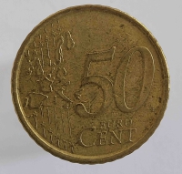 50 евроцентов 2001.г.Испания .  состояние VF - Мир монет