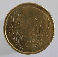 20 евроцентов 2009.г. Испания .состояние VF - Мир монет