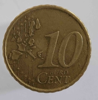 10 евроцентов  2006г. Испания .  состояние VF - Мир монет