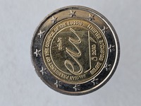 2 евро 2010г. Бельгия.  Председательство Бельгии в Евросоюзе  ,из ролла - Мир монет