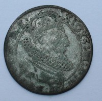  1 грош 1515г., Польша. Сигизмунд 1-й Старый, серебро,  состояние VF - Мир монет
