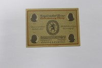 Банкнота нотгельд Германии   25 пфенниг 1921г. Веймар, Городская площадь, состояние AU. - Мир монет