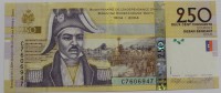 Банкнота  250 гурд 2010г. Гаити. 200 лет Независимости,состояние UNC. - Мир монет