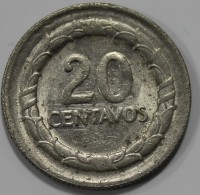 20 сентаво 1967г. Колумбия, состояние VF+ - Мир монет