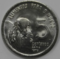 5 сентаво 1975г. Бразилия, состояние UNC - Мир монет
