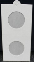 Холдеры для монет, диаметром  27,5мм, самоклеющиеся, наружный размер холдера 50х50мм, Германия. - Мир монет