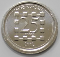 25 ливров 2002г. Ливан, состояние UNC - Мир монет