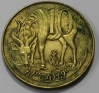 10 центов 1977г. Эфиопия, состояние XF - Мир монет