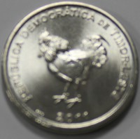 10 сентаво  2011г. Восточный Тимор. Петух, состояние UNC - Мир монет