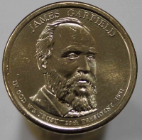 1 доллар США  Гарфилд, состояние UNC - Мир монет