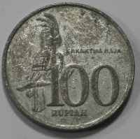100 рупий 1999г. Индонезия, состояние VF - Мир монет
