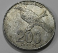 200 рупий 2008г. Индонезия, состояние VF - Мир монет