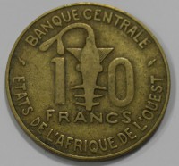 10 франков 1991г. Западно Африканский Валютный Союз, Колодец, состояние VF-XF - Мир монет