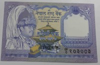 Банкнота   1 рупия 1974. Непал,  Косули .состояние UNC. - Мир монет