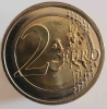 2 евро 2022г. Эстония.  35 лет программы  Эразмус, состояние UNC - Мир монет