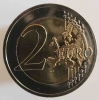 2 евро 2022г. Словения.  35 лет программы  Эразмус, состояние UNC - Мир монет