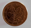 1 евроцент 2007г.Германия. F , состояние VF  - Мир монет