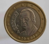  1 евро 2000 г Испания . состояние VF - Мир монет