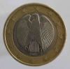 1 евро 2002.г. Германия. F,  состояние VF - Мир монет