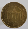 20 евроцентов  2002.г. Германия. G,  состояние VF - Мир монет