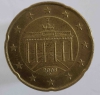 20 евроцентов  2006.г. Германия. D,  состояние VF - Мир монет