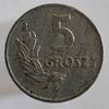5 грошей 1949г. Польша, состояние VF - Мир монет