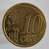10 евроцентов 2010г.  Италия , состояние VF  - Мир монет