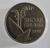 10 пенни 1990г . Финляндии, состояние  XF - Мир монет
