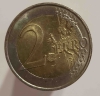 2 евро 2007г. Люксембург. 50-летие подписания Римского договора , из ролла.  - Мир монет