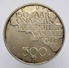 500 франков 1980г. Бельгия. 150 лет Независимости Бельгии, состояние aUNC - Мир монет