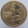1 доллар  2013г. США.  D . Договор с делаварами, состояние UNC. - Мир монет