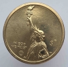  1 доллар 2019г.  США.  D .  Инновации. Джорджия. Попечительские сады,  состояние UNC. - Мир монет