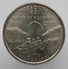 25 центов 2003г. США. Р и D. Миссури, состояние UNC .  - Мир монет